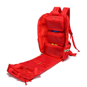 Bolsa de Kit de Supervivencia de Emergencia Personalizada para Exteriores, Bolsa de <span class=keywords><strong>Primeros</strong></span> <span class=keywords><strong>Auxilios</strong></span> para el Hogar, Bolsas de Regalo Deportivas Oxford, Bolsa de Herramientas con Cierre para Camping, Mochila Médica - Product Image 4