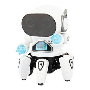 Nouveau Jouet Électronique en Plastique pour Enfants Garçons, Robot <span class=keywords><strong>Poisson</strong></span> à Six Griffes Dansant Électrique, avec Lumières et Musique, Modèle 6, pour le Marché International - Product Image 1
