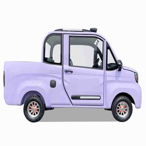 Mini Camioneta Eléctrica Fácil de Usar y Práctica, Vehículo de 4 Ruedas y 4 Asientos <span class=keywords><strong>con</strong></span> Caja de Carga - Product Image 5