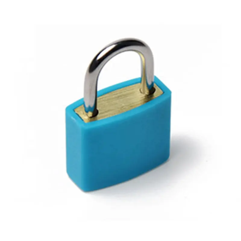 Canyu 잠금 공장 20mm 미니 자물쇠 안전 광장 아연 합금 잠금 바디 다채로운 수하물 자물쇠 걸쇠 자물쇠