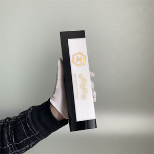 Premios de cristal de alta calidad ADL, nuevo diseño, regalos de empresa, cristal de piedra blanco y negro, regalo de negocios, trofeo, premios, artesanía de recuerdo - Product Image 1