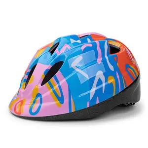 어린이를위한 균형 자전거 롤러 스케이트 보드 안전 헬멧