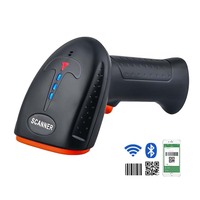 Lecteur de codes-barres sans fil Bluetooth TA20BG, nouveau style, lecteur de codes-barres portable USB filaire 1D 2D QR
