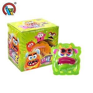 Etiqueta privada personalizada Monster Mouth Eyeballs en forma de corazón Jelly Gummy Sweets Kids <span class=keywords><strong>Candy</strong></span> - Product Image 6