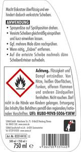 สเปรย์ละลายน้ำแข็งกระจกรถยนต์คุณภาพเยี่ยม ขนาดใหญ่ 750 มล. สำหรับรถยนต์และใช้ในบ้าน - Product Image 6