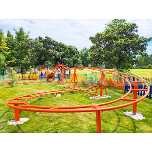 Backyard <span class=keywords><strong>Rollercoaster</strong></span> Mini Indoor Roller Coaster Rides pour Kids Outdoor Playground Amusement Game - Product Image 5
