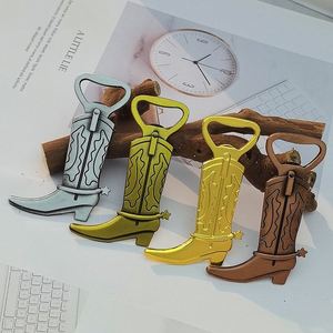 Factory Creative Western Cowboy Boot Shaped Bottle Opener, <b>Beer</b> Cap Remover for Themed Birthday & Wedding Party Guest Favor - Product Image 1
