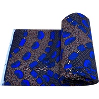 Kain Batik Brokat Tenun 100% Katun, Berat, Dua Sisi, Buatan Tangan, untuk Pakaian Sepak Bola Anak Laki-laki