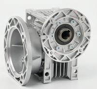 Moteur CC sans balais 20 CV, rapport 100:1, RV 030 50, arbre vertical 90 degrés, avec petites boîtes de réducteurs à vis sans fin pour convoyeur à vis