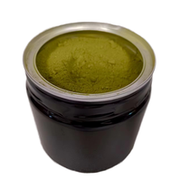 Boîte en fer blanc de 30g de qualité alimentaire, petite et ronde, pour 100g de poudre de matcha, avec couvercle à vis, vente en gros