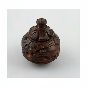 Boîte de rangement en bois rustique artisanale avec couvercle parfaite pour la décoration intérieure emballage cadeau bijoux souvenirs et fonctionnel quotidien - Product Image 1