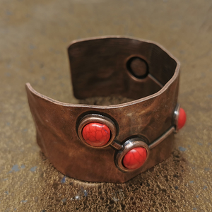 Bracelet manchette ouverte unisexe en forme de chauve-souris, fait main, vintage, plaqué argent, or et cuivre antique, style bohème, bijoux d'anniversaire <span class=keywords><strong>JADEAR</strong></span> - Product Image 2