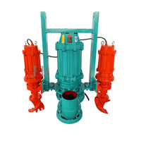 Pompe à sable centrifuge submersible robuste de 10 pouces en alliage résistant à l'usure pour le dragage de sable marin