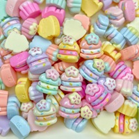 Moules en résine à motifs de dessins animés pour la création de décorations DIY : enveloppes, gâteaux, verres à glace, épingles à cheveux, coques de téléphone, boucles d'oreilles, clous et objets décoratifs