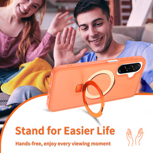 เคสโทรศัพท์กันกระแทกระบบแม่เหล็ก<span class=keywords><strong>ชาร์จ</strong></span>ไร้สายสำหรับ Samsung A17, A57 A26 A16พร้อมขาตั้ง S26 Samsung Ultra - Product Image 5