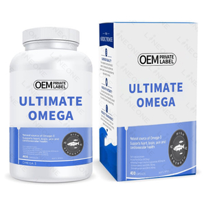 Private Label Ultieme <span class=keywords><strong>Omega</strong></span>,60 Zachte Gels - 1280 Mg <span class=keywords><strong>Omega</strong></span>-<span class=keywords><strong>3</strong></span>-Potentie Visolie Met Epa & Dha Hersenen En Hart - Product Image 1