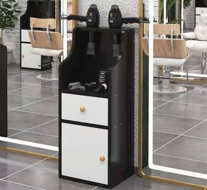 Salon Tool Cabinets, specialized Storage Cabinets for Beauty Salons and Hair Salons, Hairstylist Shelves for Cutting Hair - Product Image 2