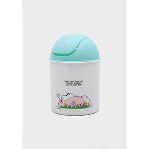 Ciao orso in piedi pattumiera Design creativo interno/esterno/Hotel contenitore PP plastica ferro materiale metallico fabbrica diretta - Product Image 1