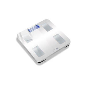 Articles les plus vendus Balance de composition corporelle électronique pour la maison Balance numérique intelligente en verre trempé Capacité de 180 kg Connectée à l'application - Product Image 2