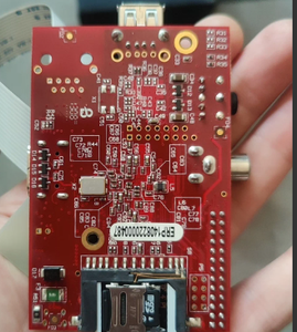 Stock Raspberry Pi 1 Modèle B PCB Rouge SBC avec 512 Mo de RAM pour l'électronique DIY et l'enseignement de la programmation - Product Image 2