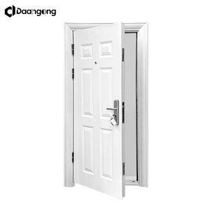 <span class=keywords><strong>Porte</strong></span> d'entrée extérieure en <span class=keywords><strong>acier</strong></span> Corten, finition rouille, <span class=keywords><strong>acier</strong></span> résistant aux intempéries pour maison industrielle moderne - Product Image 1