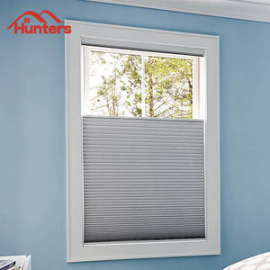 ستائر تعتيم مطوية بدون حبال مضادة للأشعة فوق البنفسجية ومقاومة للماء بتصميم خلية النحل مفتوحة من الأعلى لغرف المملكة المتحدة وأوروبا من مصنع صيني - Product Image 5