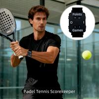 Bracelet Compteur de Points Portable Élastique à 4 Cadrans pour Padel, Tennis, Pickleball, Badminton – Vente en Gros