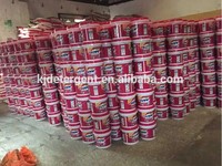 Détergent en poudre OEM jetable à la crème nettoyante pour tissus, à la mousse riche, pour l'élimination puissante des taches tenaces sur les vêtements