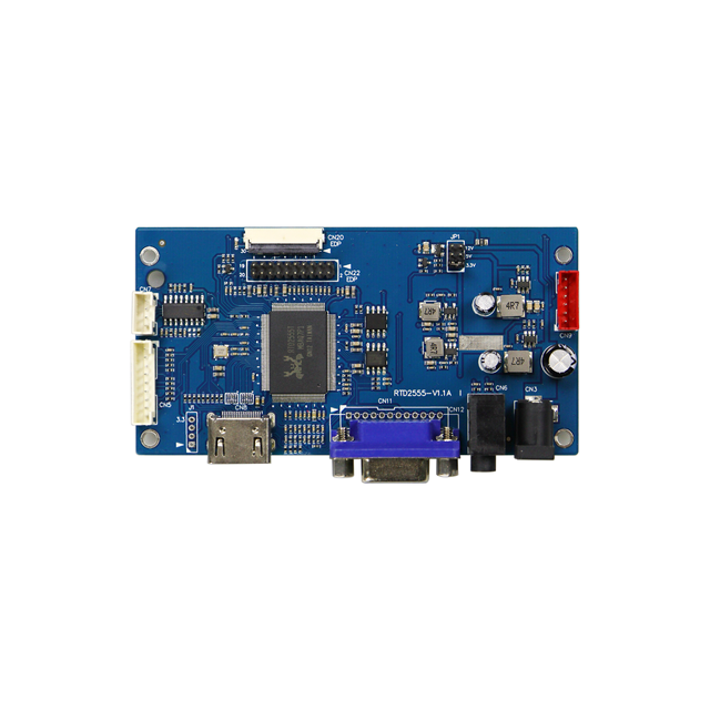 Support VGA, HD-M, Audio Input LCD Controller Board/ EDP MIPI Lvds signal Interface Output LCD Screen General LCD Motherboard