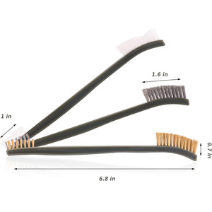 Kit de nettoyage tout-en-un pour sacs à fermeture éclair avec outils en acier inoxydable et brosses multi-matériaux pour l'entretien régulier des équipements de plein air - Product Image 5