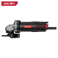 Meuleuse d'angle Deli 890W, polisseuse, ponceuse et machine de découpe avec interrupteur monté à l'arrière