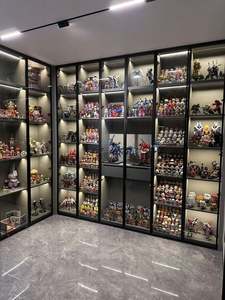 Vitrine sur mesure, armoire à vin en bois, mobilier de restaurant, vitrine moderne de luxe - Product Image 2