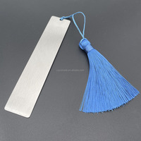 Signet vierge pour gravure personnelle Cadeaux de bricolage Signet en acier inoxydable avec gland