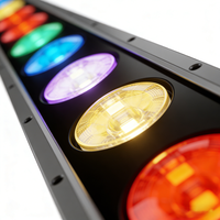 Projecteur mural LED DMX Super COB RGBW 4-en-1 à contrôle pixel en aluminium et fer, idéal pour DJ et discothèques – Fabricant professionnel