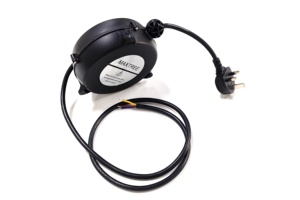 2 Pin Eu Standard Cee 7/16 Schuko Plug Extension Cord Mini Retractable <strong>Cable</strong> <strong>Reel</strong> Spring Loaded <strong>Auto</strong>-loaded Cord <strong>Reel</strong> - Product Image 5