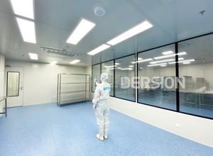 Nouvelle salle blanche GMP modulaire en acier inoxydable Dersion pour l'assemblage de dispositifs médicaux | Certifié ISO 14644 - Product Image 6