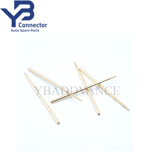 P100-F1 mùa xuân thử nghiệm thăm dò Pin P100-F công cụ kiểm tra 33.35mm dia 1.36mm Kim tip nickel-mạ đầu Dia 0.99mm POGO Pin - Product Image 6