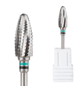 Fraise à ongles professionnelle en carbure de tungstène à coupe croisée de 3/32 po pour nettoyage des cuticules, embouts électriques pour manucure et pédicure en salon - Product Image 4