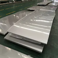 Plaque en acier inoxydable 2205 304 316 finition 2B laminée à chaud, tôle épaisse en acier inoxydable 3mm 5mm 10mm pour machines minières et équipements lourds