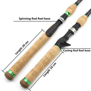 <span class=keywords><strong>Canne</strong></span> à pêche télescopique en fibre de carbone Newbility Carbon Cork <span class=keywords><strong>Casting</strong></span> Rod Spinning Rod 1.8m 2.1m 2.4m 2.7m - Product Image 3