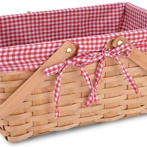 Set <span class=keywords><strong>di</strong></span> 2 Cesti <span class=keywords><strong>da</strong></span> Picnic Design Moderno, Scatole in Bambù per Famiglia, Compleanno, con Sacchetto <span class=keywords><strong>di</strong></span> Cartone - Product Image 3