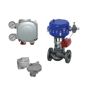 Vanne de régulation fabriquée en Chine, similaire à IMI CCI 840 GS, avec régulateur-filtre Fisher pour centrale électrique - Product Image 6