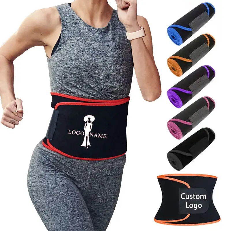 NANBIN all'ingrosso Faja Reloj De Arena sudore vita cintura dimagrante cintura Trainer cintura sudore vita Trimmer per lo Sport