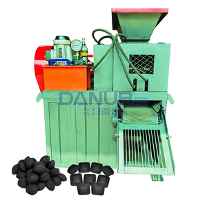 Automatic Coal Ball Briquette Press Machine Wood Coconut Shell Charcoal Briquette Making Machine - Product Image 1