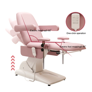 Sıcak Satış Portatif Elektrikli 4 Motorlu Jinekolojik Muayene Koltuğu Doğum Masası Dayanıklı Metal Çerçeveli Klinik Hastane İçin - Product Image 4