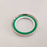 KF16 KF25 KF40 KF50 Eingeschlossener Zentrier-Ring PTFE O-Ring-Dichtungen Aluminium-Außenring