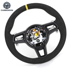 GT Sport Lenkrad mit Knöpfen für 911 981 991 991.2 Cayenne in Rose Madder - Product Image 5