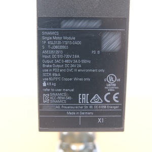 Contrôleur de moteur industriel SINAMICS G120 6SL3120-1TE13-0AD0 en plastique pour l'automatisation - Product Image 4