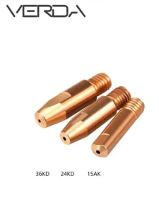 China Factory Wholesale 30mm Size Welding Torch Consumables Customized 36kd Contact Tip