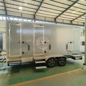Conteneur d'expédition extensible en acier, mobile, respirant, préfabriqué, restaurant mobile, kiosque extérieur, comptoirs de vente au détail, restauration - Product Image 1